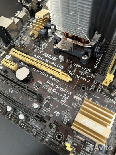 Комплект amd Athlon 860K+asus A88XM+8 GB DDR3