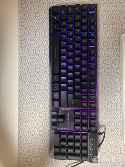 Игровая клавиатура red square tesla rgb