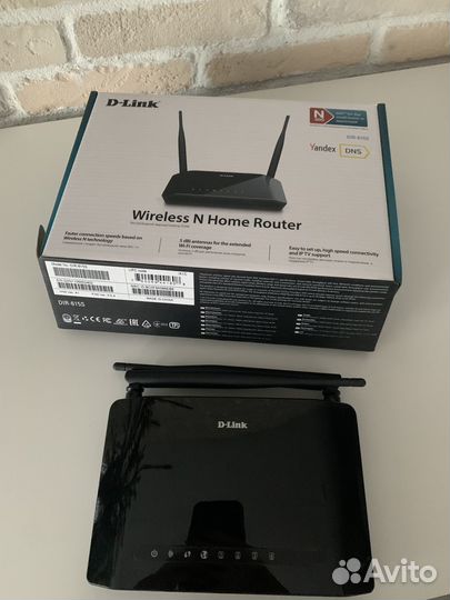 Wi-Fi роутер D-Link DIR-615S