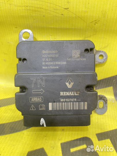 Блок управления AIR BAG Renault Sandero 2