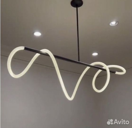 Люстра потолочная светодиодная дизайнерская