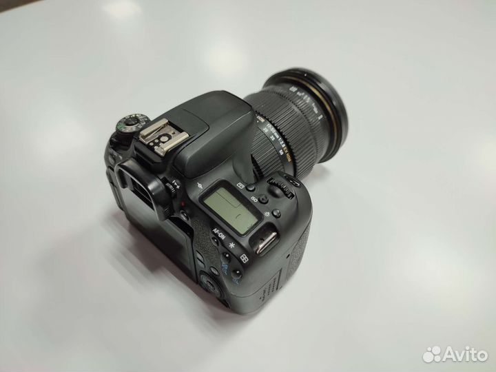 Фотоаппарат Canon eos 77d + Sigma AF 17-50