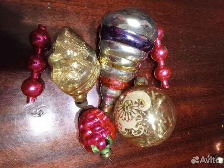 Елочные игрушки СССР