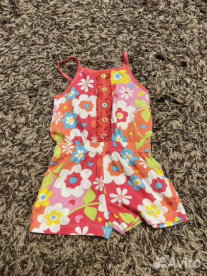 Комбинезон и платья для девочки 80 86 92