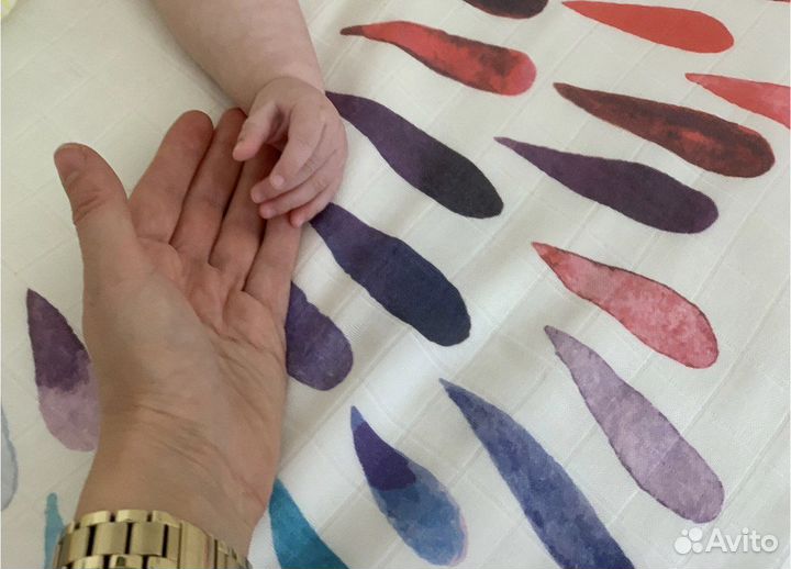 Пеленка текстильная MamSis 120 х 120