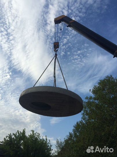 Жби колодезное кольцо колодца диам. 1,0 м (ж/б)