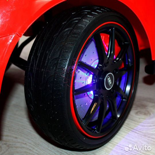 Электромобиль Porsche Panamera A444AA VIP красный