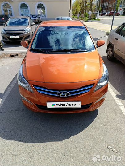 Hyundai Solaris 1.6 AT, 2015, 95 000 км
