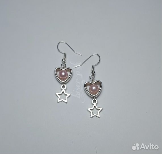 Серьги ручная работа