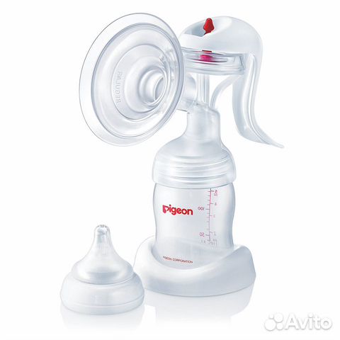 Молокоотсос Pigeon ручной 3349026488 с бутылочкой