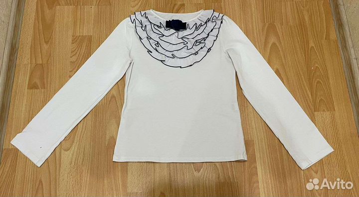 Блузка белая на рост 146-152