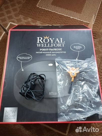 Новый Робот пылесос royal wellfort