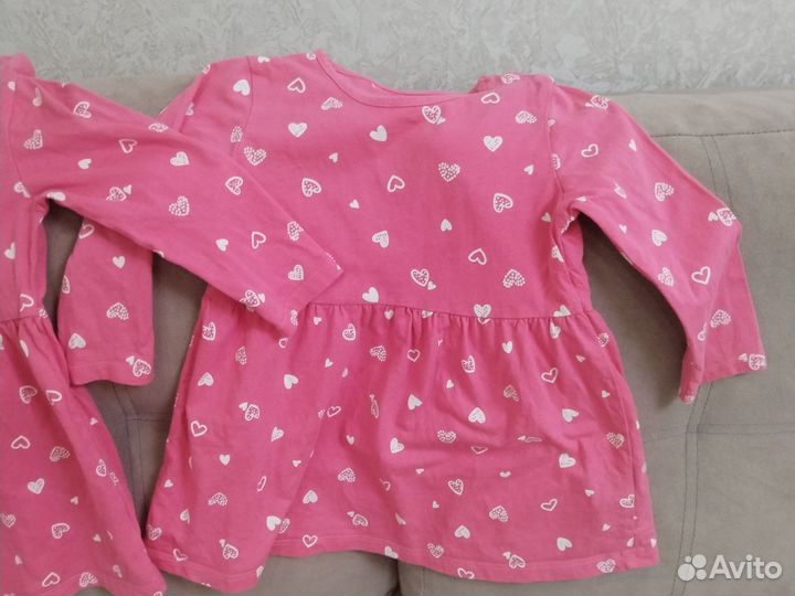 Платье для двойни 86