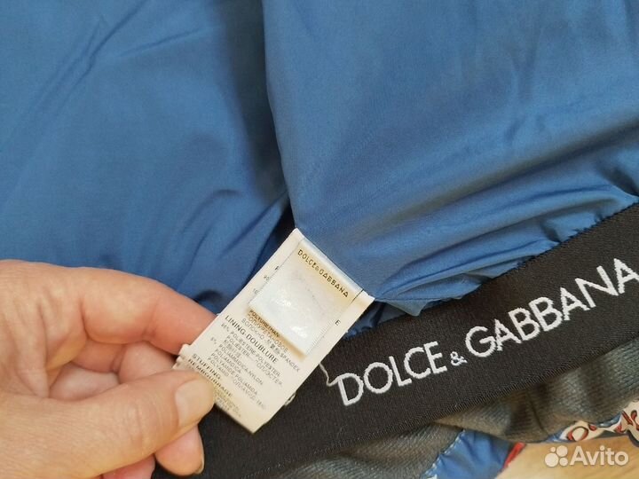 Dolce gabbana пуховик и штаны