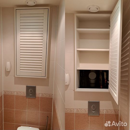 Мебель в ванную,мебель для ванной,жалюзийные двери
