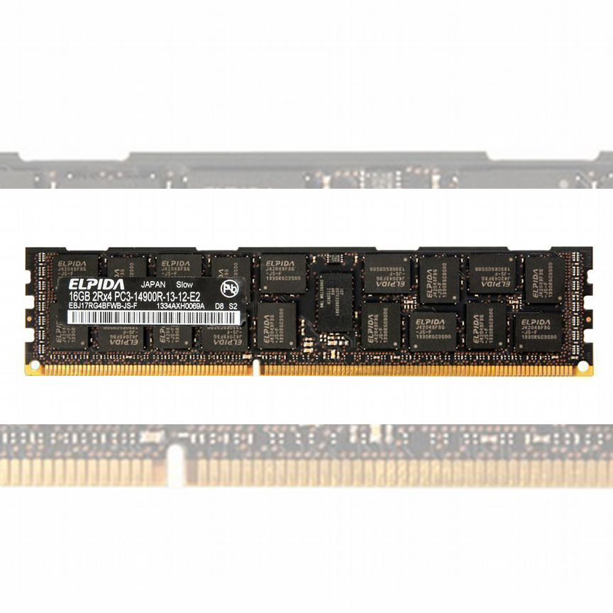 [EBJ17RG4BFWB-JS-F] Оперативная Память Elpida 16gb Ebj17rg4bfwb-Js-F