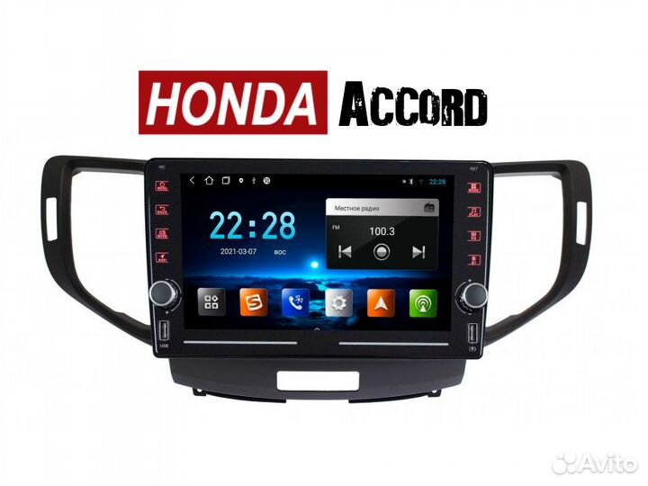 Topway ts10 Honda Accord 8 LTE CarPlay 4/32gb