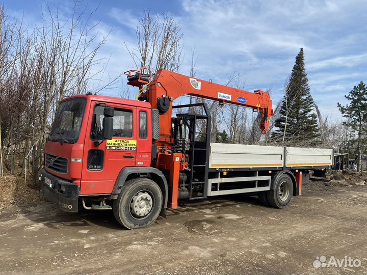 Услуги и Аренда манипулятора 10 тонн