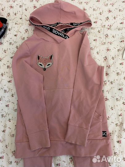 Пакет фирменных вещей на девочку 116-122