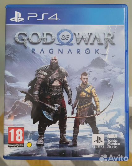 Игра для ps4 God of war ragnarok (русская озвучка)