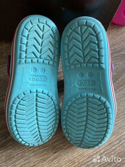 Сабо crocs c11 для девочки