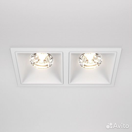 Встраиваемый светильник Alfa DL043-02-15W3K-D-SQ-W