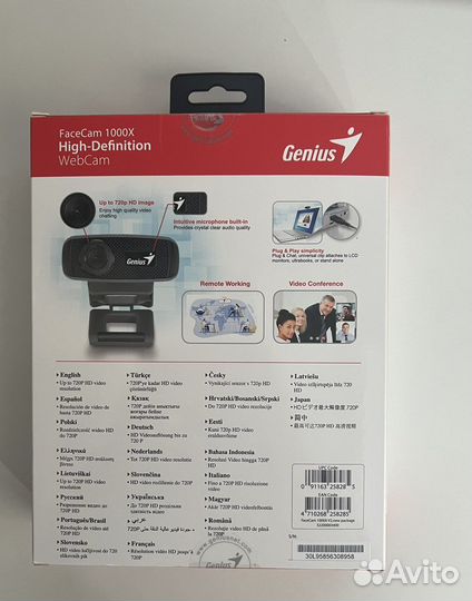 Веб-камера Genius FaceCam 1000X