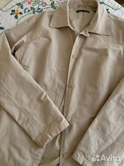 Блузка и тренч