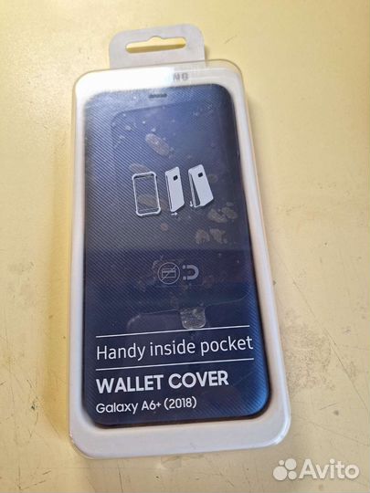 Чехол для самсунг гелакси а6+, синий