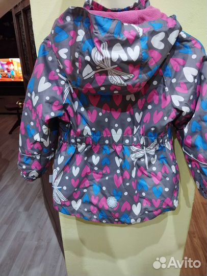 Ветровка для девочки 104 nikastyle