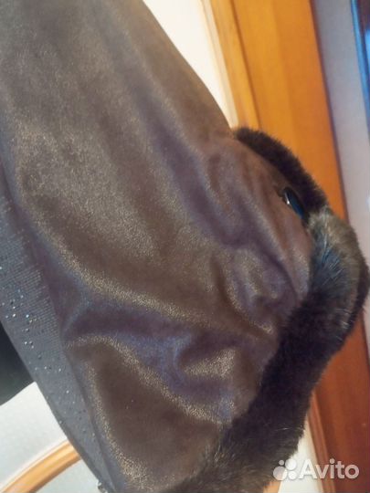 Куртка демисезонная женская замша размер 52-54