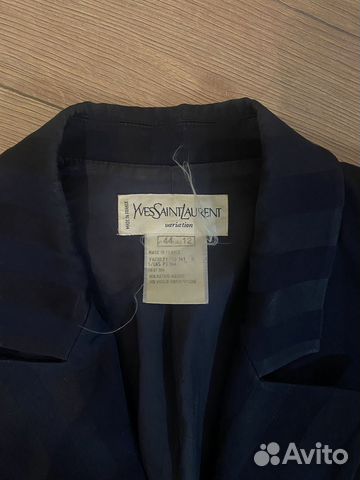 Винтажный пиджак ysl