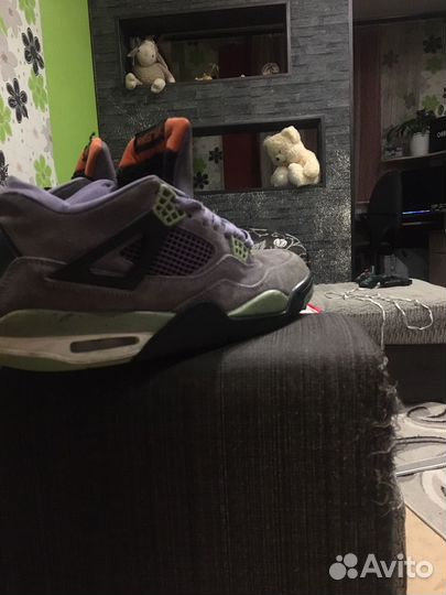 Кроссовки Jordan 4 canyon purple