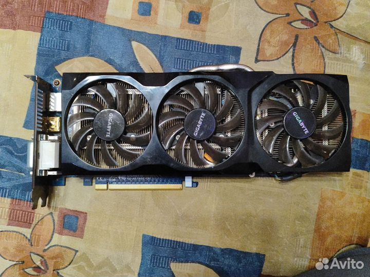 Видеокарта gigabyte 570