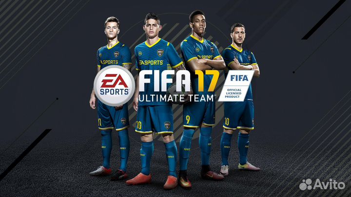 FIFA 17 диск для PS4