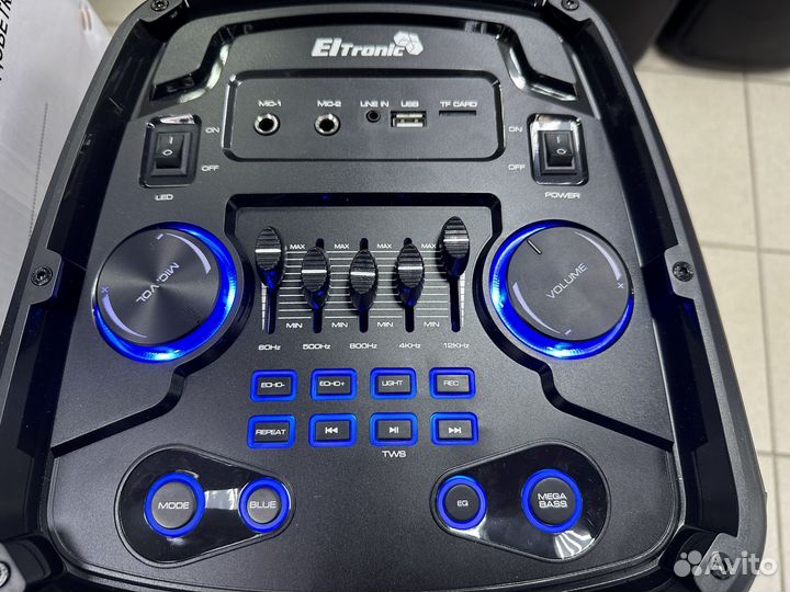 Мощная колонка Eltronic 20-12 120Вт