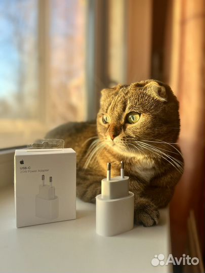 Блок питания apple зарядка iPhone 20w