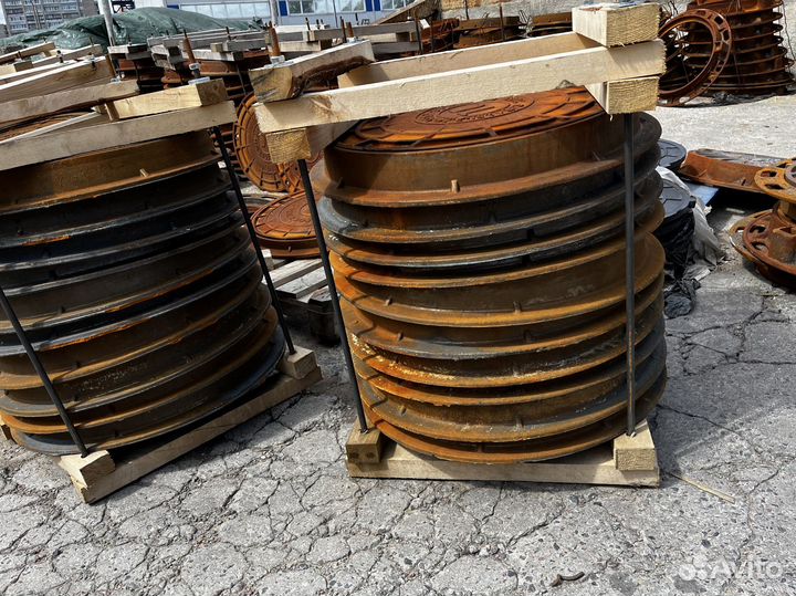 Люк чугунный круглый