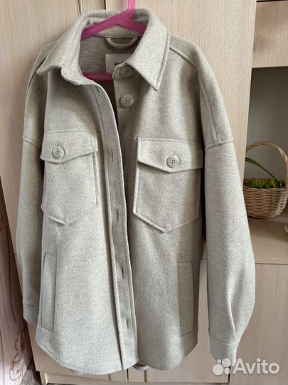 Куртка рубашка stradivarius xs