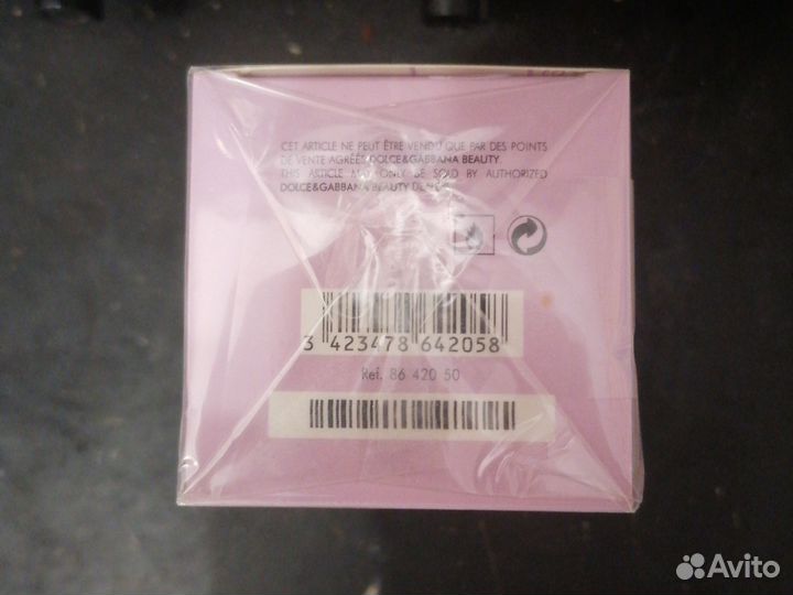 Духи франция женские Dolce gabbana 75мл