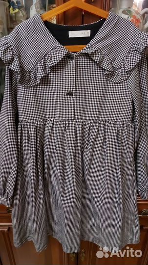 Платье рубашка zara kids
