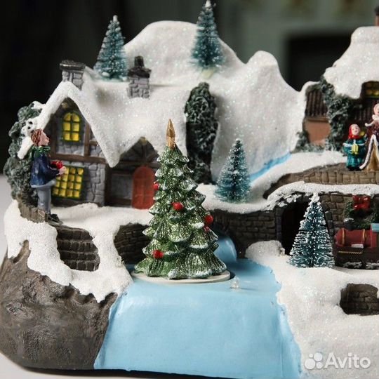 Светодиодная фигура 'Новогодний город' 31 x 27 x 2