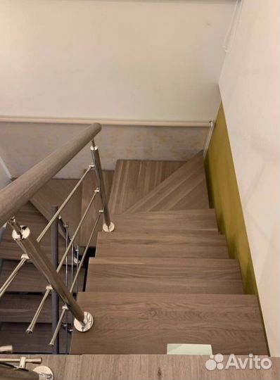 Каркас лестницы из металла