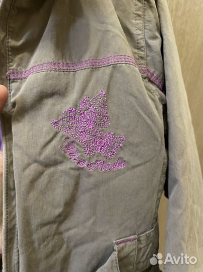 Ветровка плащ для девочки 116