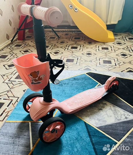 Самокат для девочки