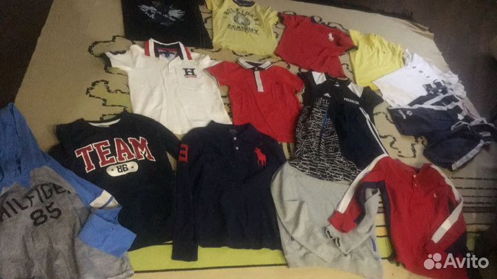 Брендовые вещи на мальчика комплектом 140