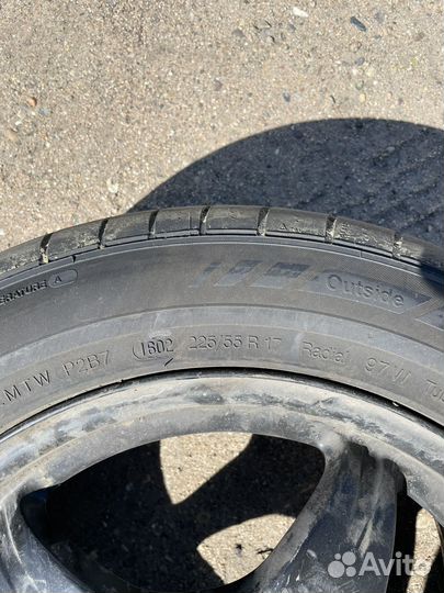 Колесо continental 225/55 r17