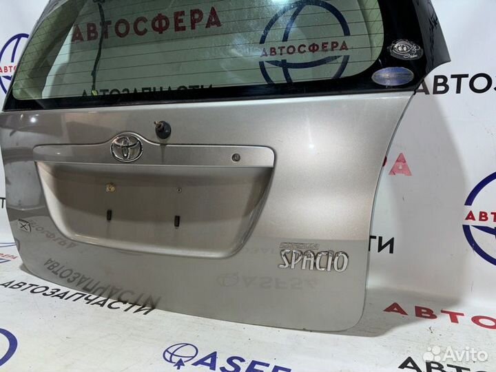 Дверь 5-я задняя Toyota Corolla Spacio ZZE124