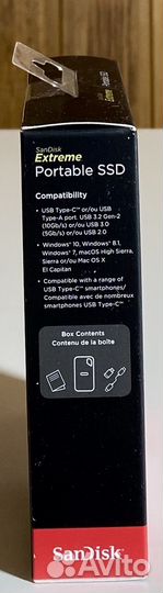 SanDisk Extreme Portable 4TB V2 USB 3.2 Gen 2