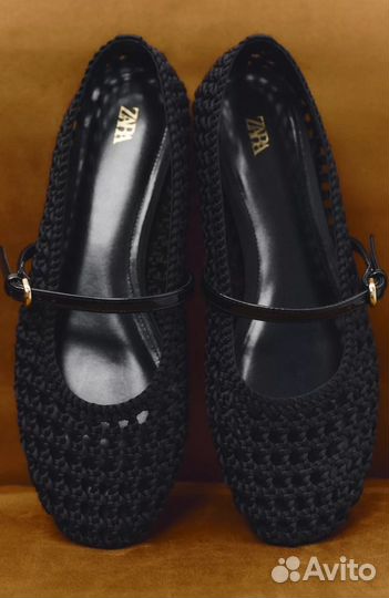 Балетки в сетку Zara